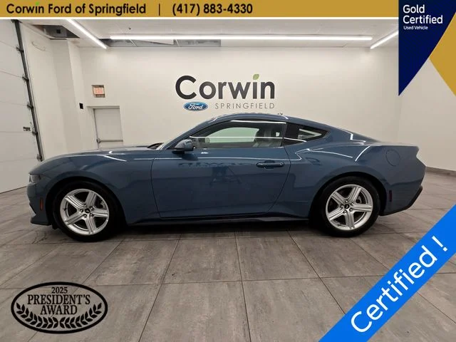 Certified Used 2026 Vapor Blue Ford EcoBoost Premium image 2