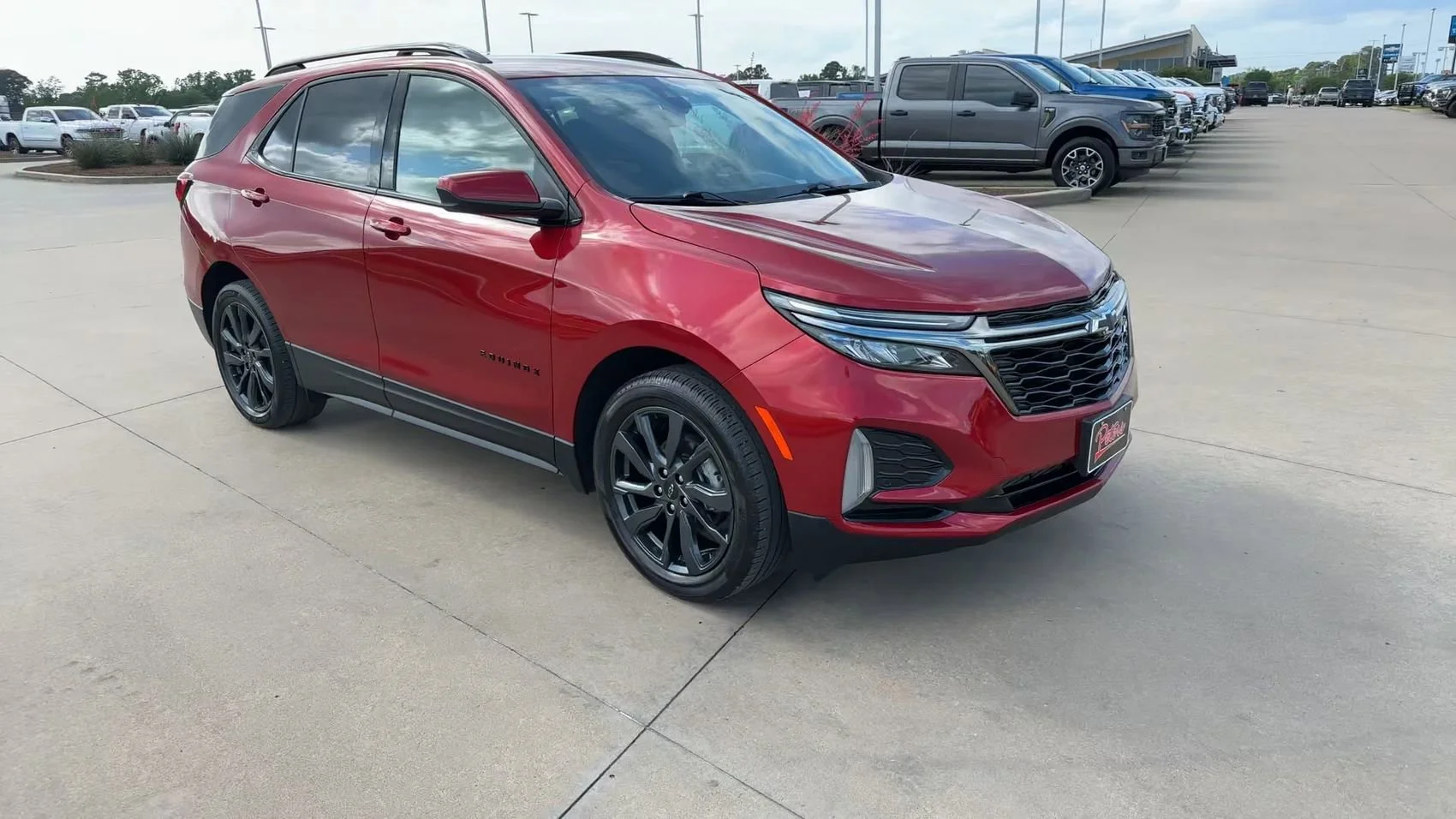 Used 2023 Radiant Red Tintcoat Chevrolet RS image 3
