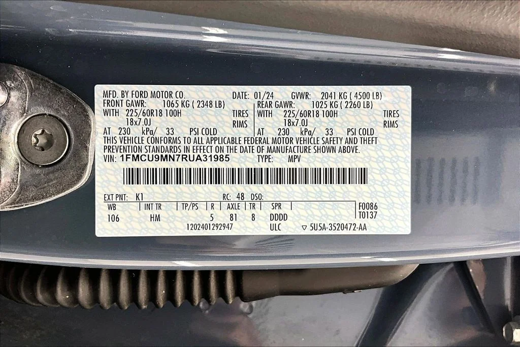 Certified Used 2024 Vapor Blue Ford ST-Line image 35