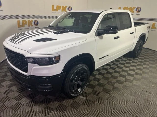 New 2026 Bright White Clear-Coat Exterior Paint RAM BIG HORN image 7