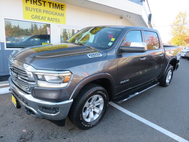 Used 2020 Granite Crystal Metallic Clearcoat Ram Laramie image 1