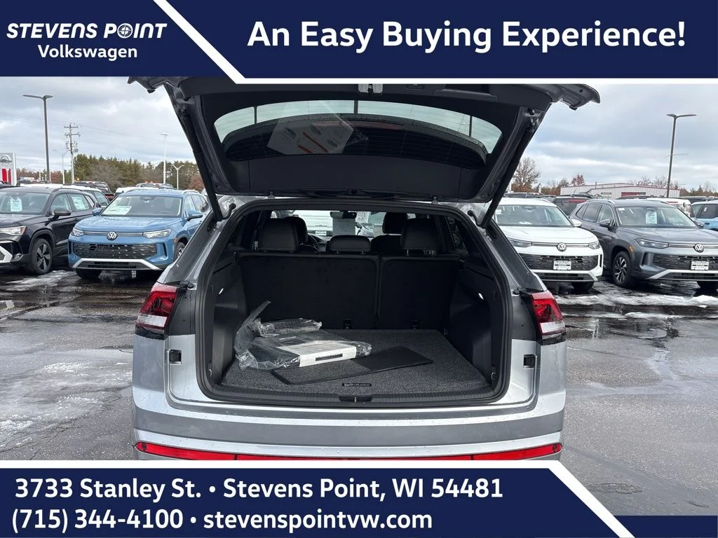 New 2026 Silver Mist Metallic Volkswagen 2.0T SEL R-Line Black image 25