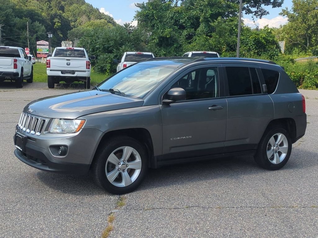 Used 2012 Jeep Compass Latitude with VIN 1C4NJDEB8CD514213 for sale in Thomaston, CT