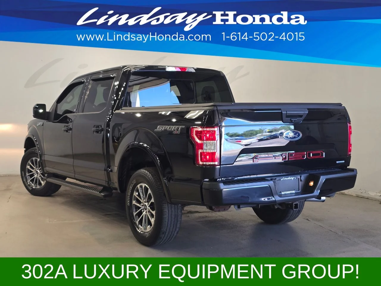 Used 2020 Agate Black Metallic Ford XLT image 4