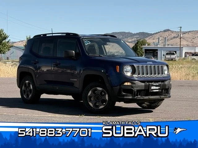 Used 2017 Blue Jeep Sport image 1
