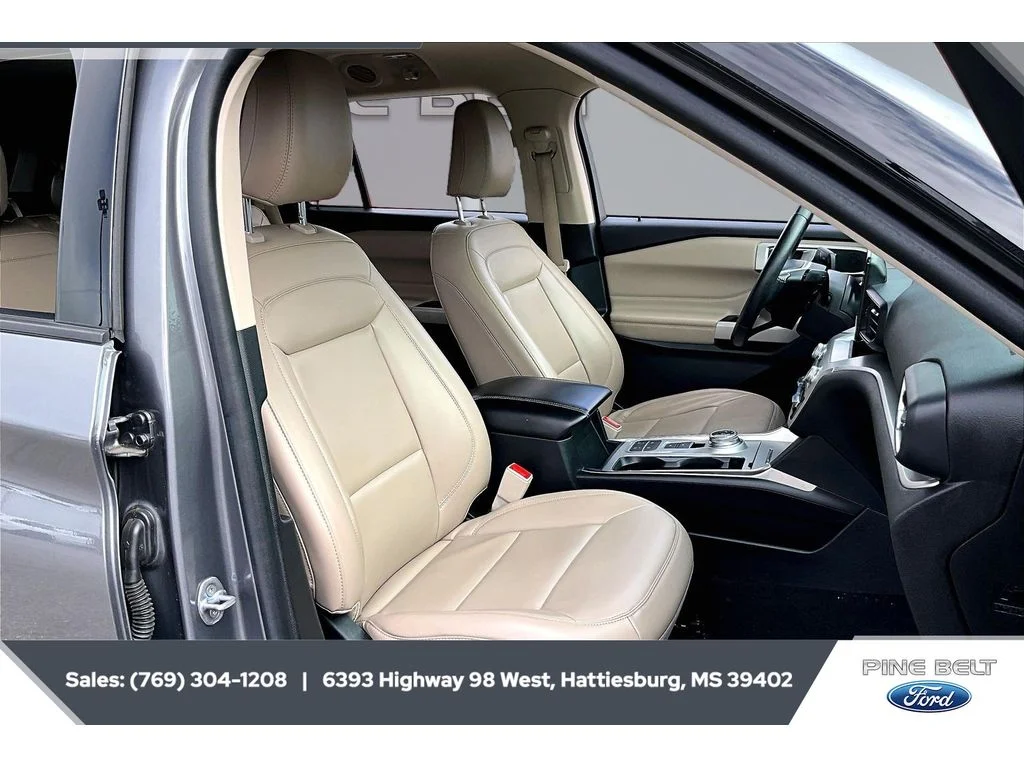 Used 2021 Carbonized Gray Metallic Ford XLT image 8