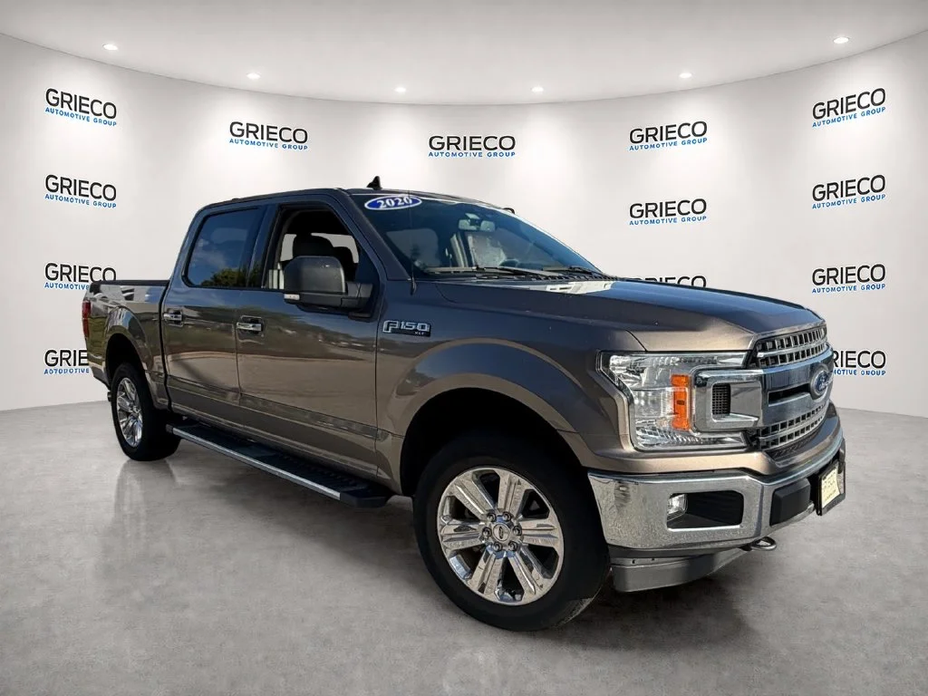 Certified Used 2020 Stone Gray Metallic Ford XLT image 1