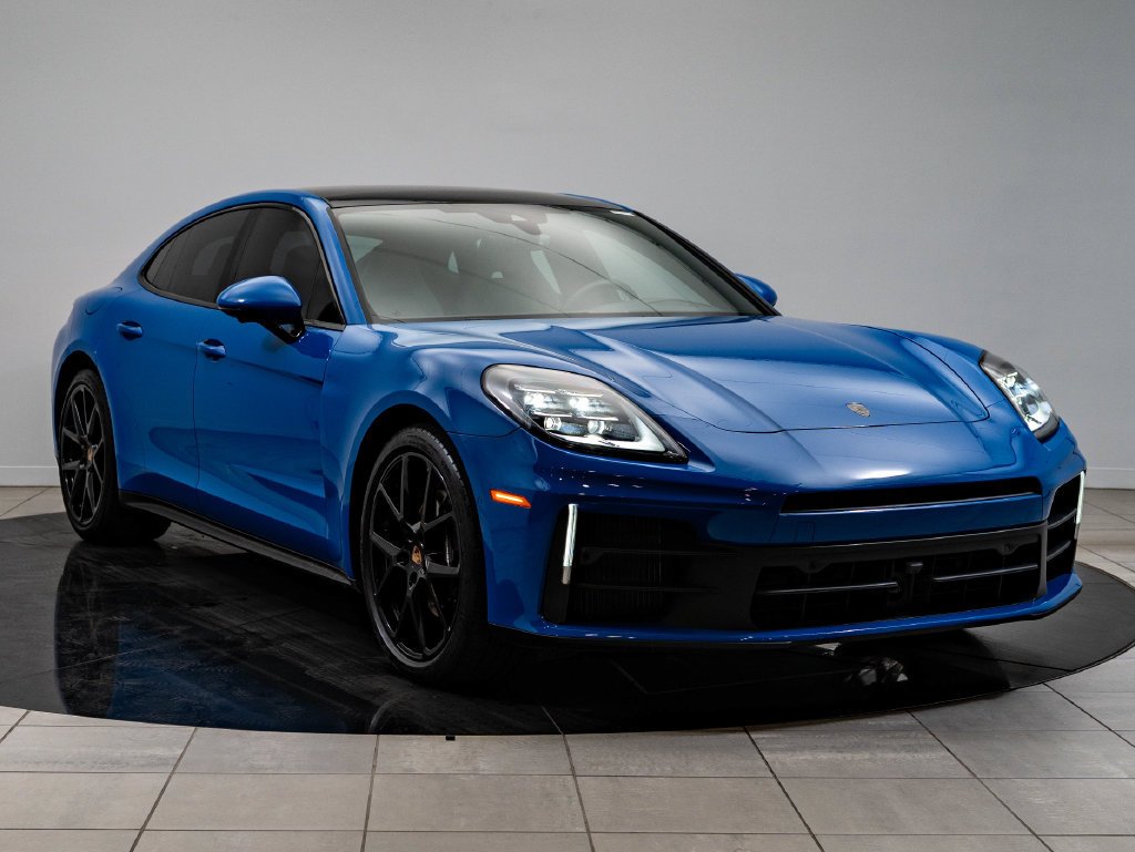 Used 2025 Lugano Blue Porsche 4 image 10