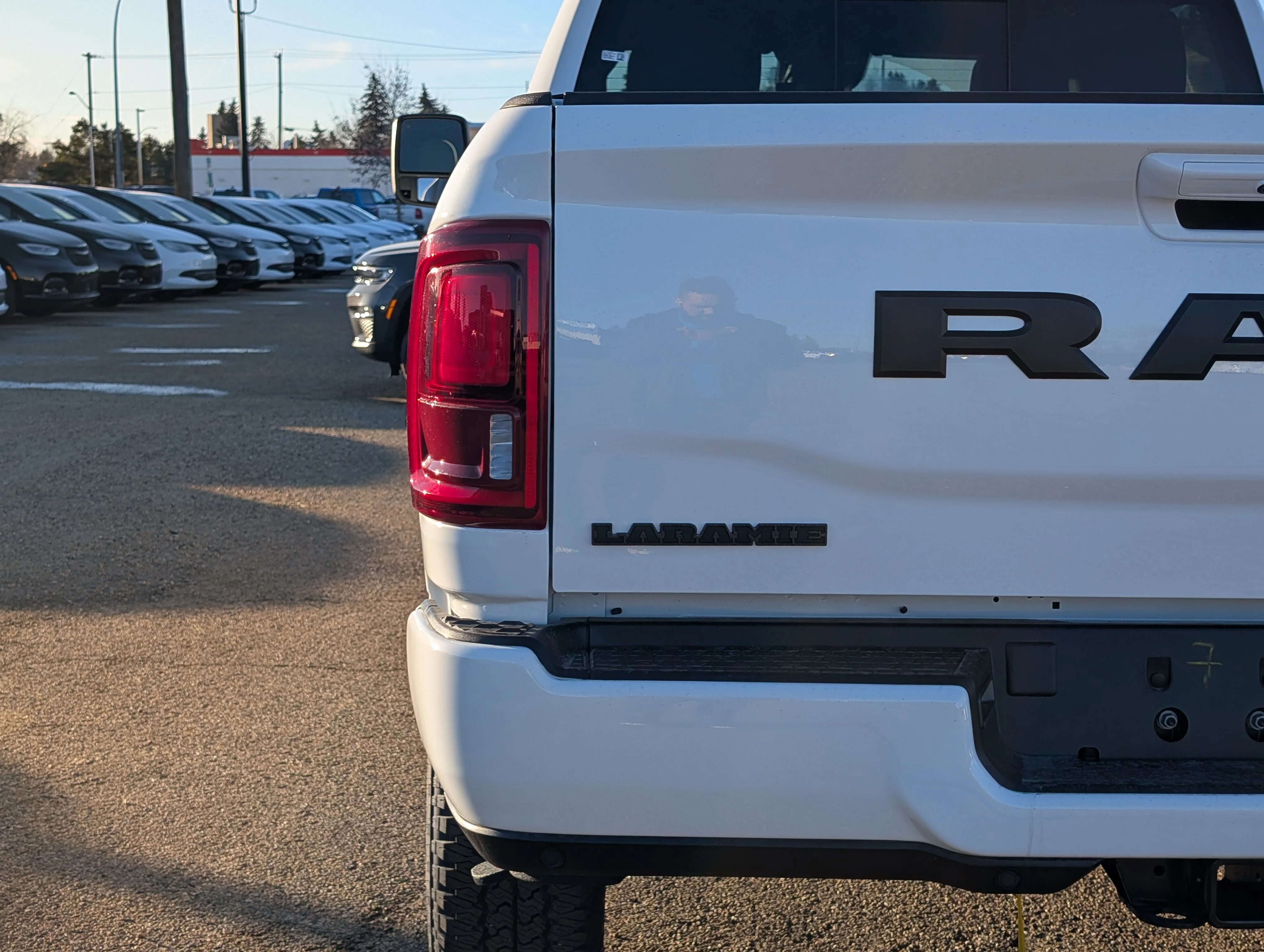 New 2026 Bright White Ram Laramie image 13