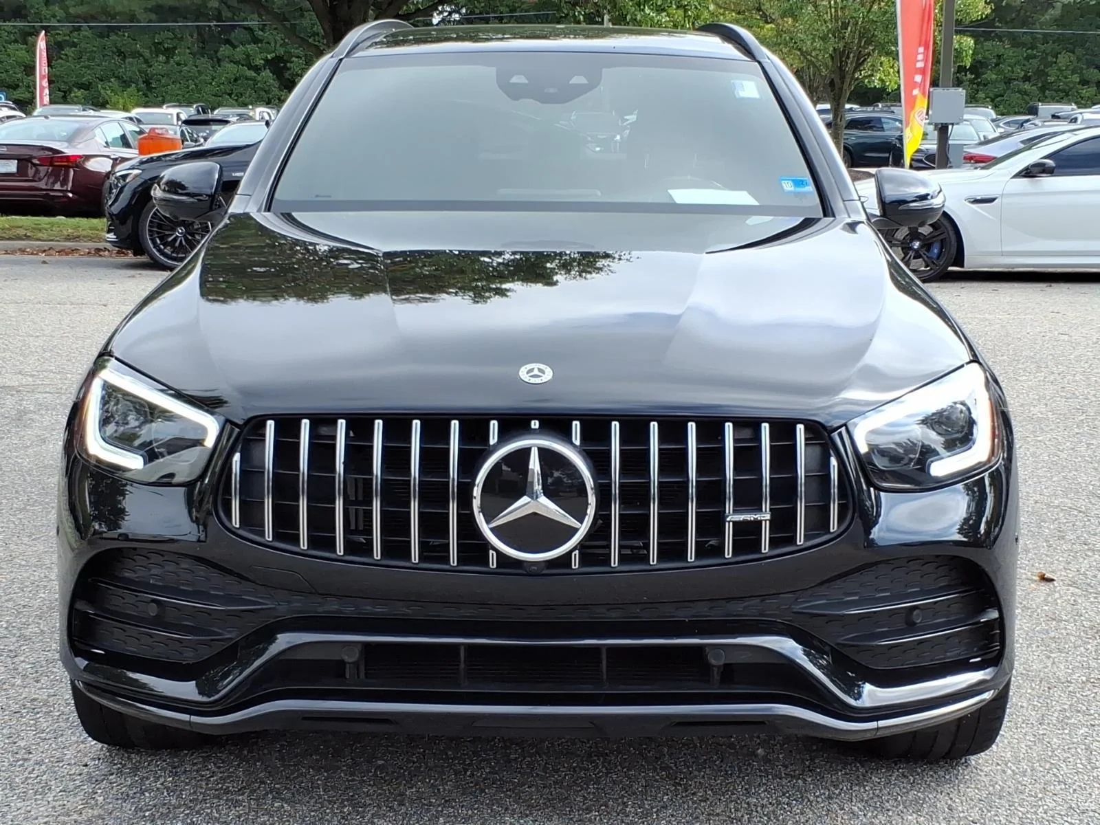 Used 2021 Obsidian Black Metallic Mercedes-Benz AMG® GLC 43 image 2