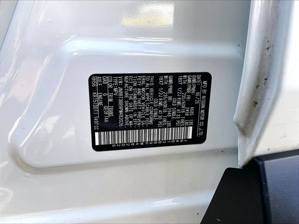 Certified Used 2023 White Nissan SV image 35