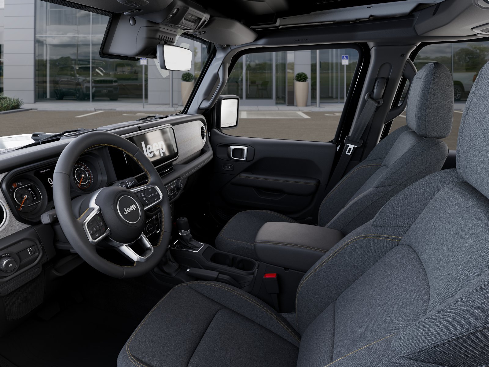 New 2026 Black Clear-Coat Exterior Paint Jeep Sahara image 41