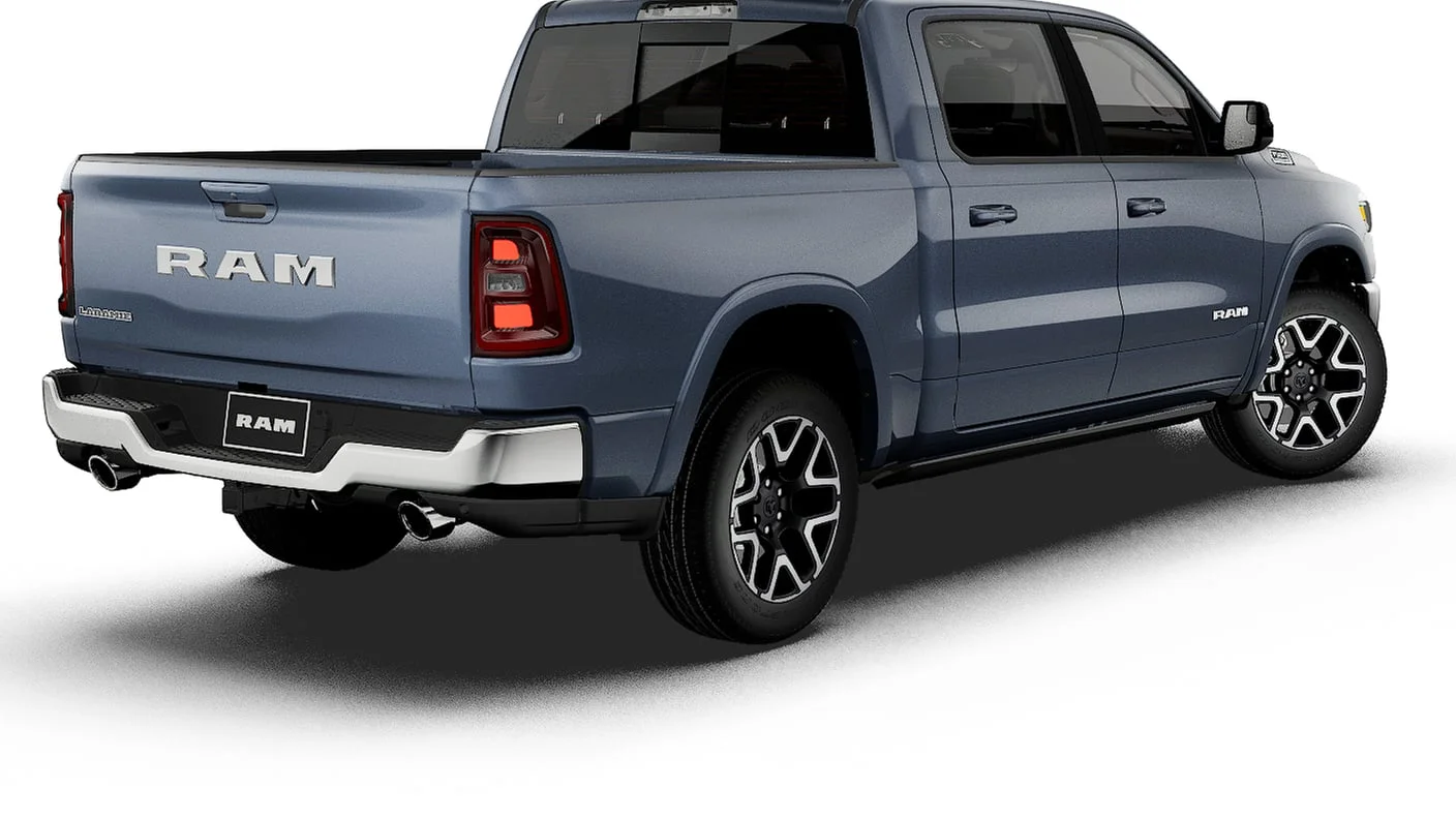 New 2027 Forged Blue Metallic Exterior Paint RAM LARAMIE image 14