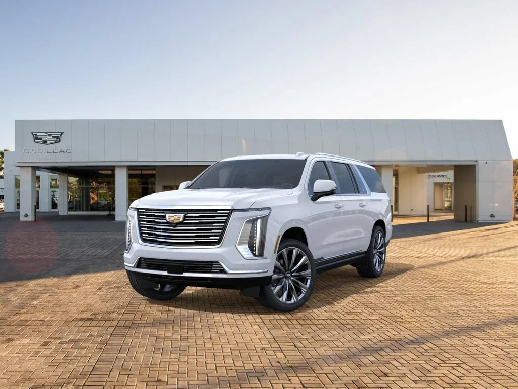 New 2026 Vibrant White Tricoat Cadillac Platinum Luxury image 8