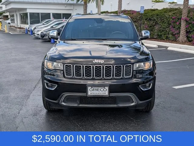Used 2018 Jeep Grand Cherokee Limited with VIN 1C4RJEBG3JC493572 for sale in Lauderhill, FL