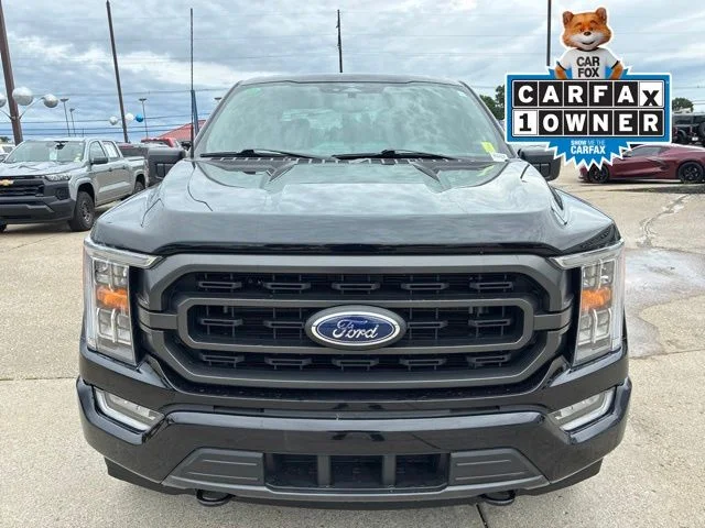 Certified Used 2023 Agate Black Metallic Ford XLT image 2