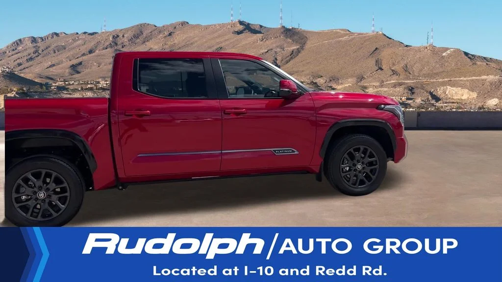 Used 2025 Supersonic Red Toyota Platinum image 5