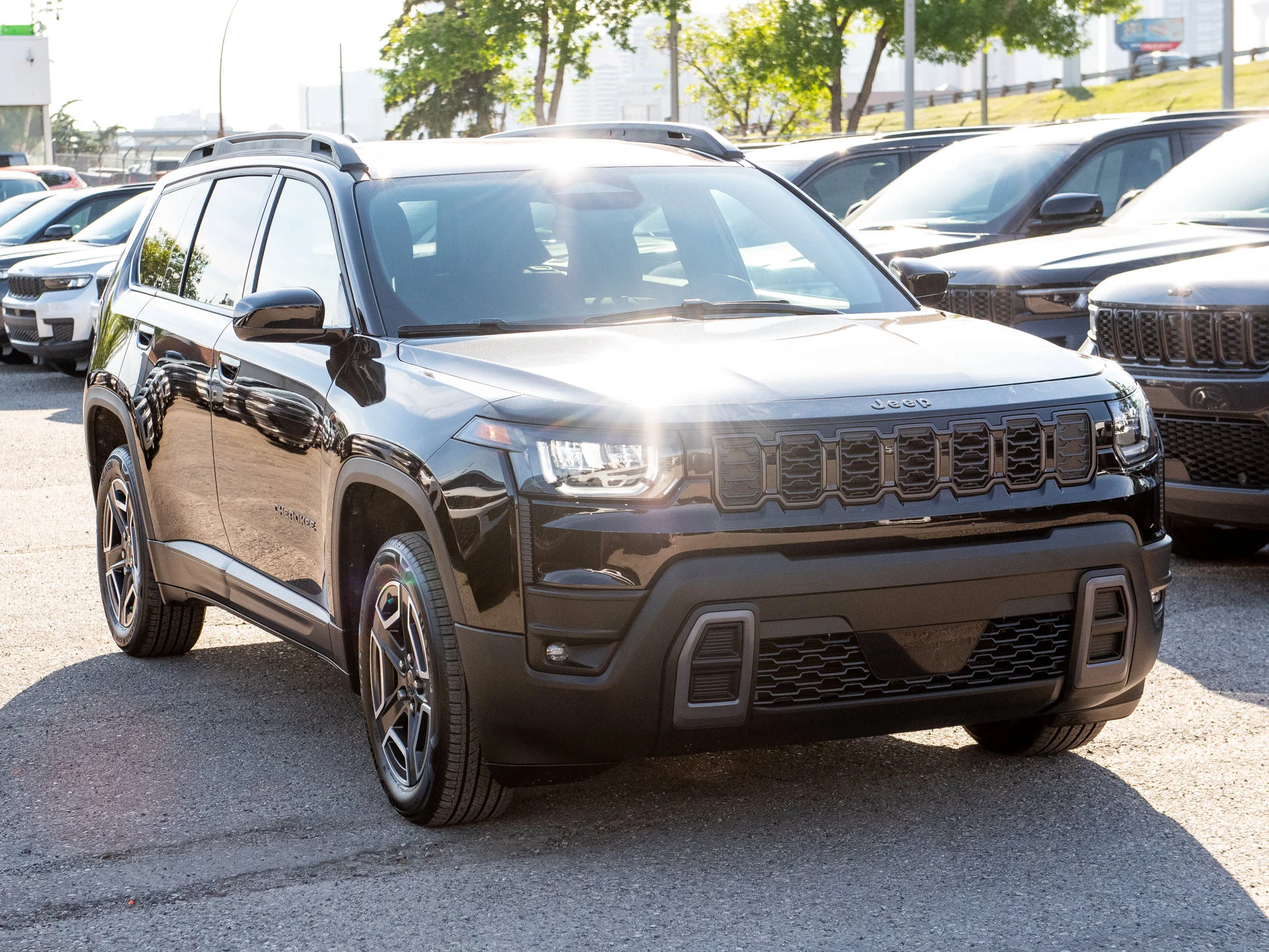 New 2026 Black Jeep Laredo * Hybrid image 6
