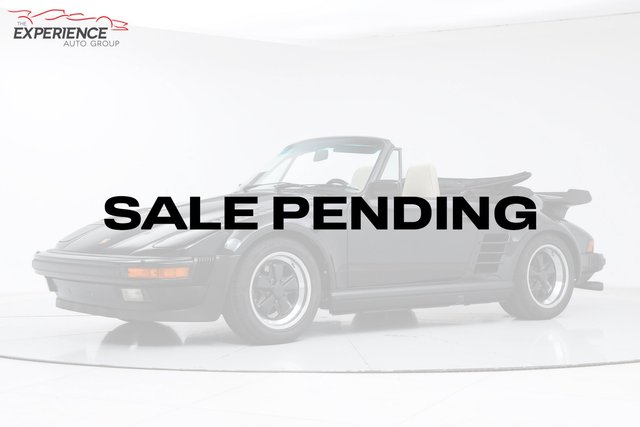 1989 Porsche 911 Turbo Cabriolet Slantnose