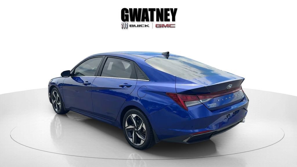 Used 2023 Blue Hyundai Limited image 5