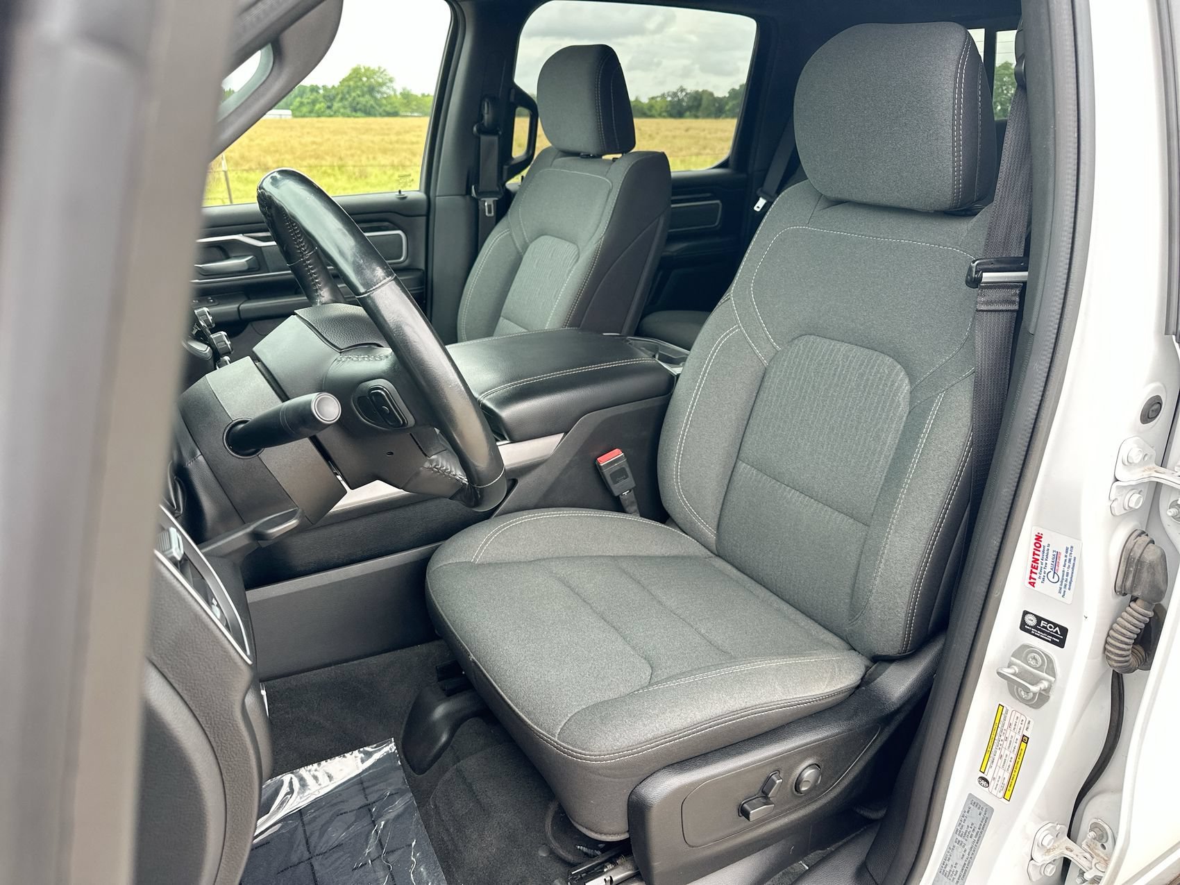Used 2023 Bright White Clearcoat Ram Big Horn image 11