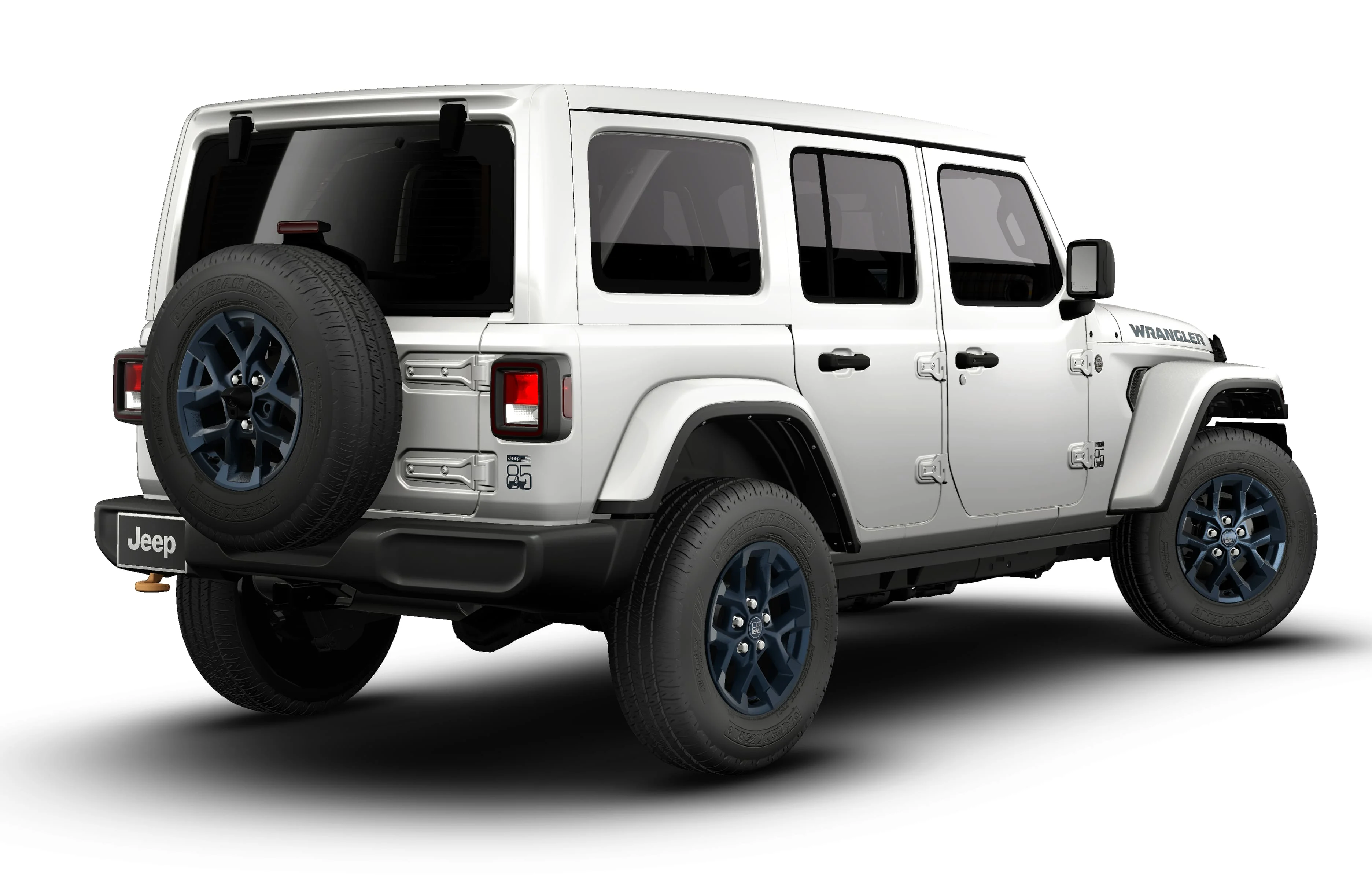 New 2026 Bright White Clear-Coat Exterior Paint Jeep  image 28