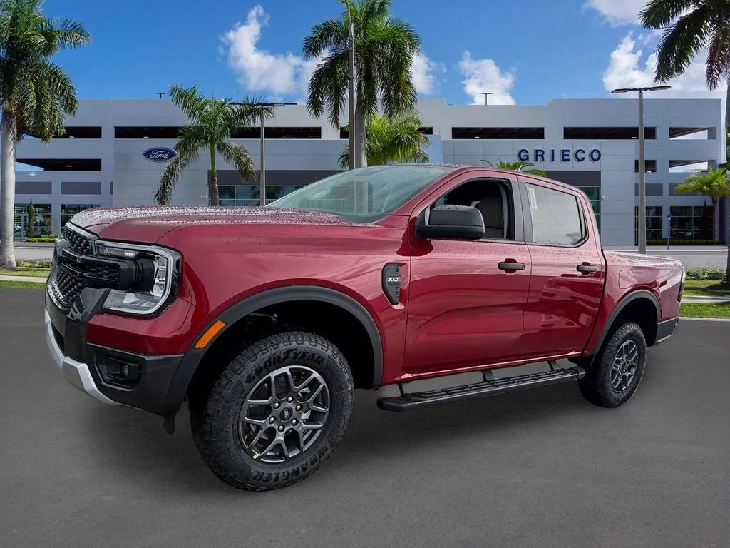 New 2026 Ruby Red Metallic Tinted Clearcoat Ford XLT image 3