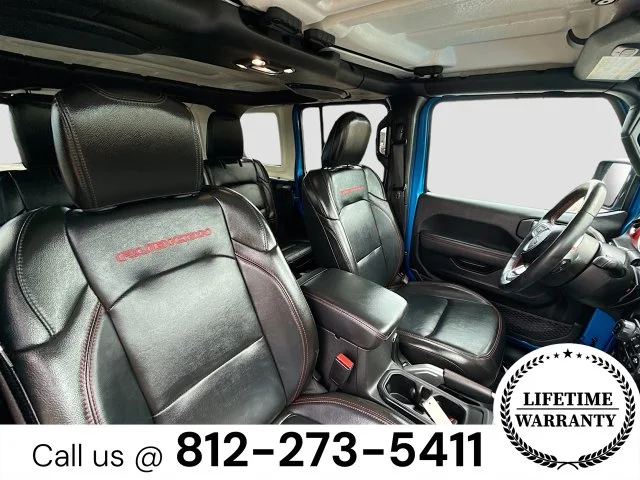 Used 2022 Blue Jeep Unlimited Rubicon image 29