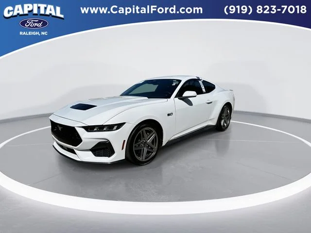 Used 2024 White Ford GT Premium image 4