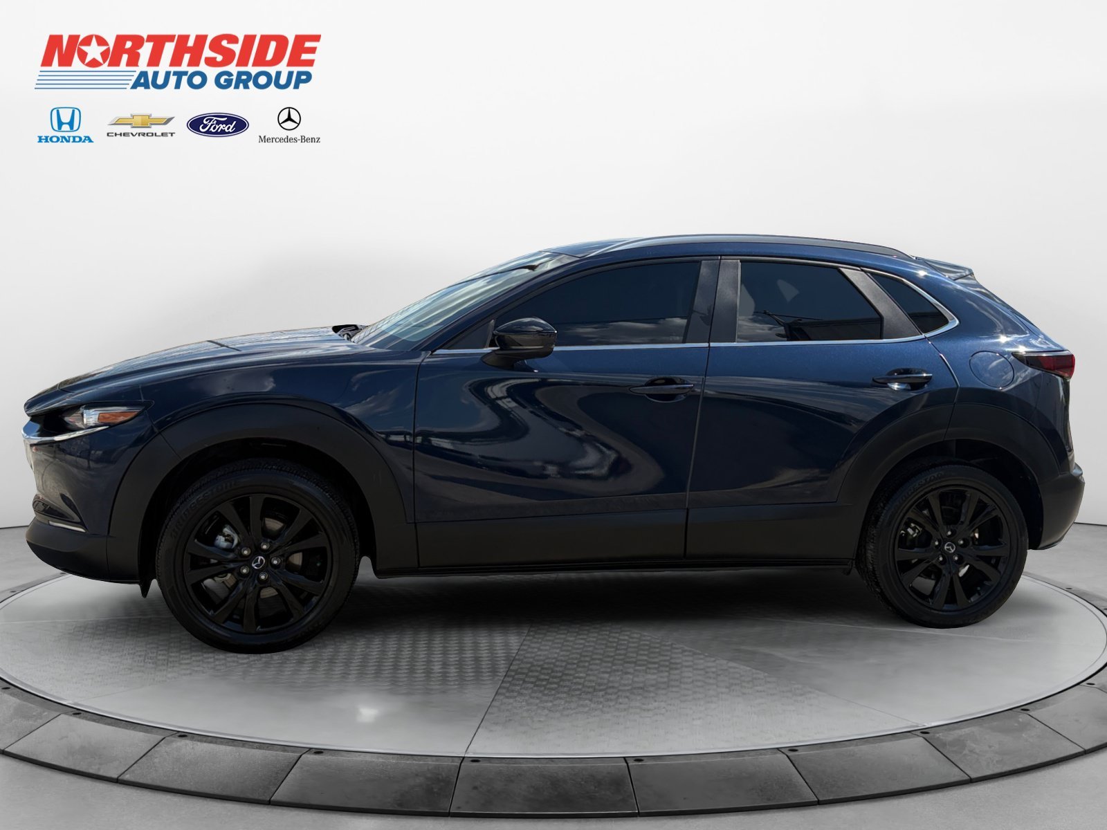 Used 2025 Deep Crystal Blue Mica Mazda 2.5 S Select Sport image 4
