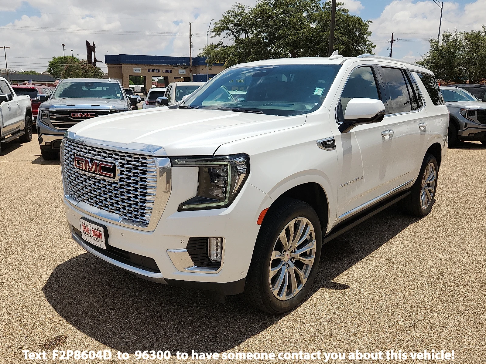 Used 2024 White GMC Denali image 1