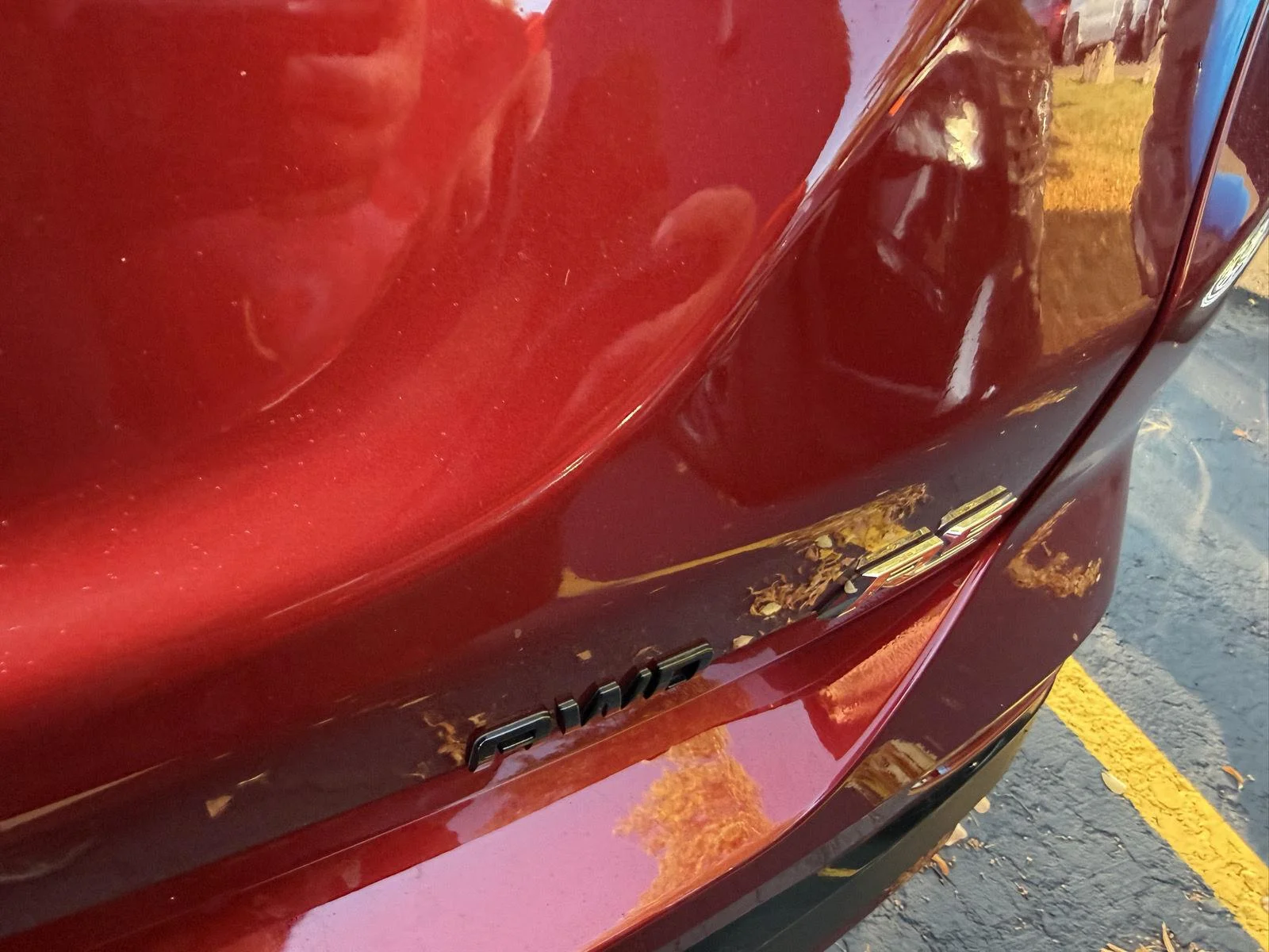 Used 2024 Radiant Red Tintcoat Chevrolet RS image 3