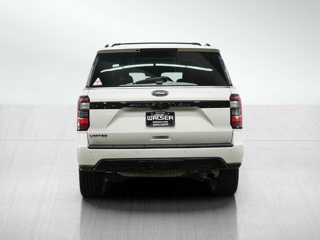 Used 2021 White Metallic Ford Limited image 4