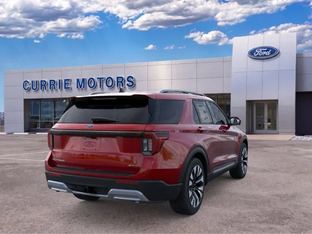 New 2026 Rapid Red Metallic Tinted Clearcoat Ford Platinum image 8