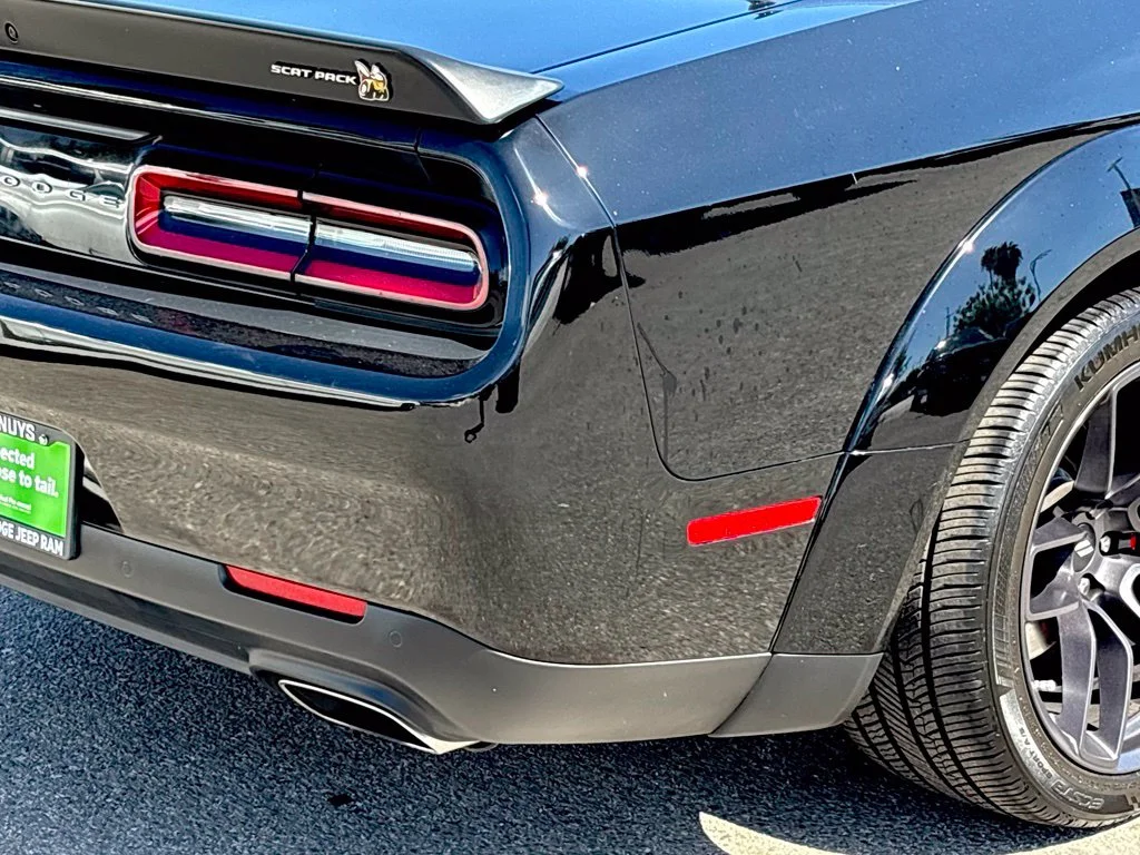 Certified Used 2021 Black Dodge R/T Scat Pack Widebody image 4