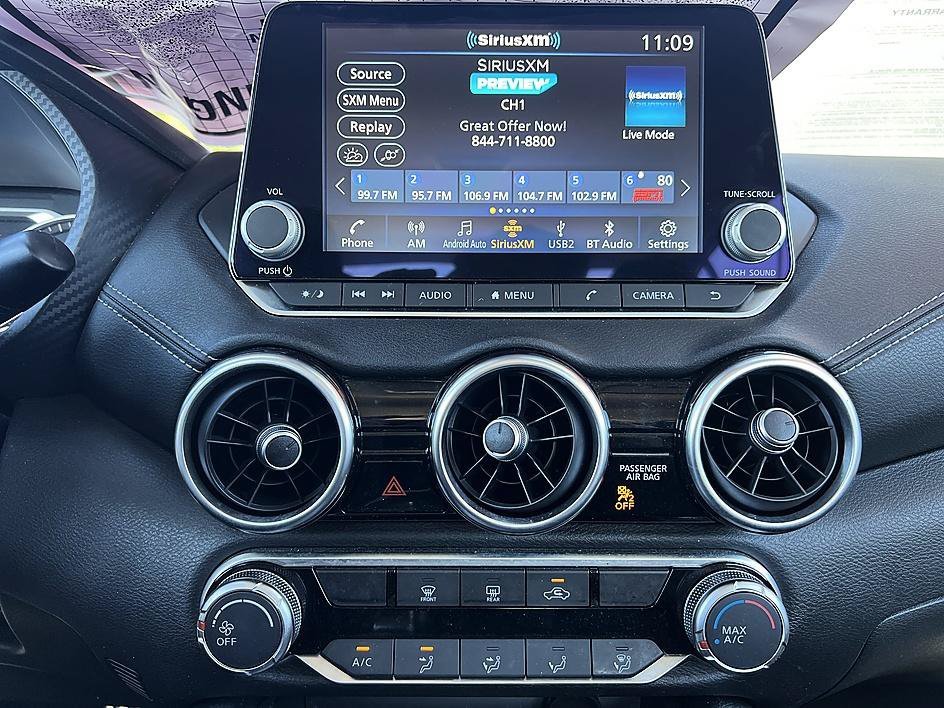 Used 2025 Electric Blue Metallic Nissan SV image 23