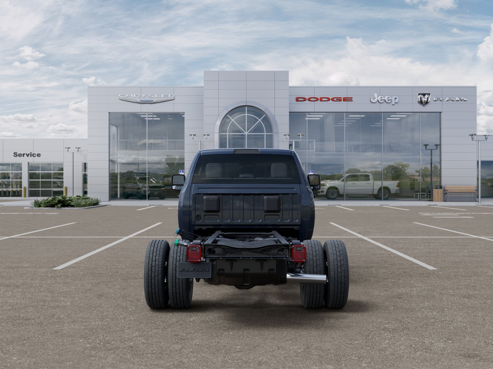 New 2026 Forged Blue Metallic Exterior Paint RAM Tradesman image 45