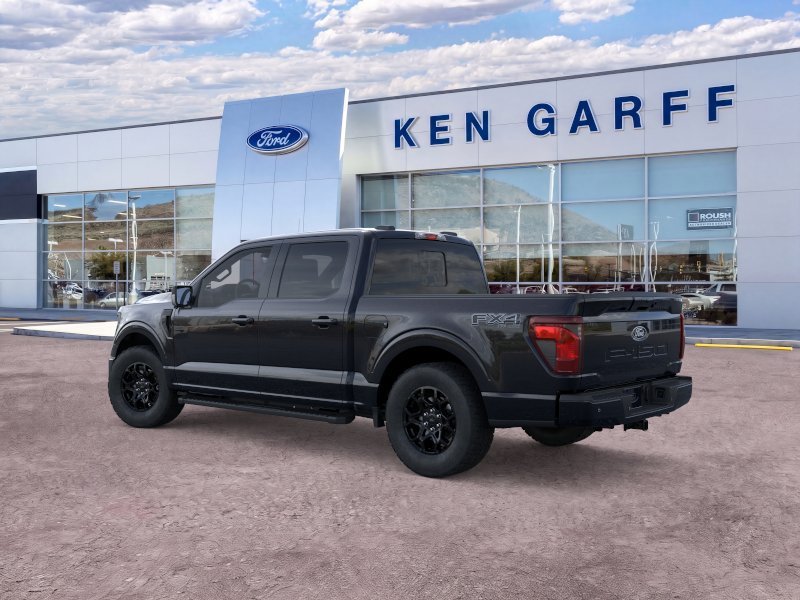 New 2026 Agate Black Metallic Ford XLT image 4