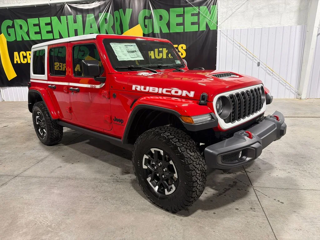 New 2026 Firecracker Red Clear-Coat Exterior Paint Jeep Rubicon image 2