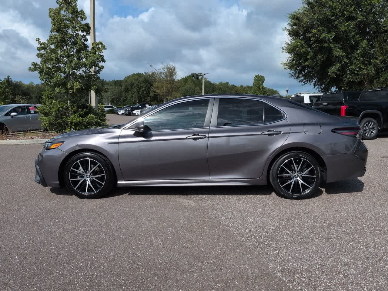 Certified Used 2023 Predawn Gray Mica Toyota SE image 3