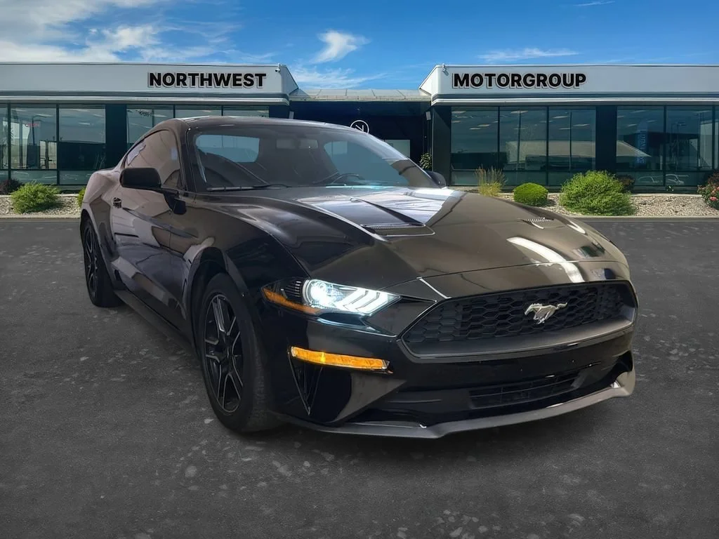 Used 2018 Shadow Black Ford EcoBoost image 1