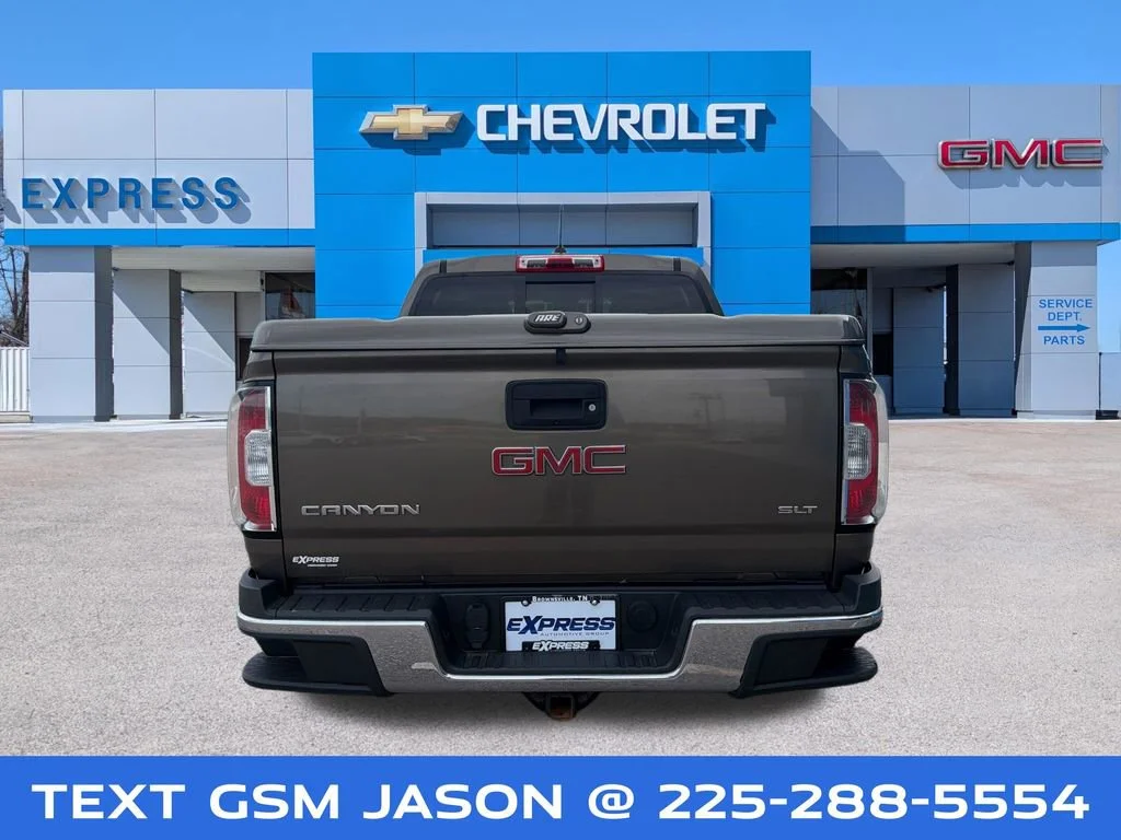 Used 2016 BRONZE ALLOY METALLIC GMC 4WD SLT image 4