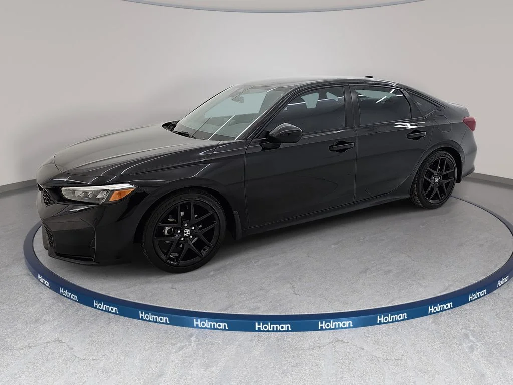 Certified Used 2025 Crystal Black Pearl Honda Sport image 11