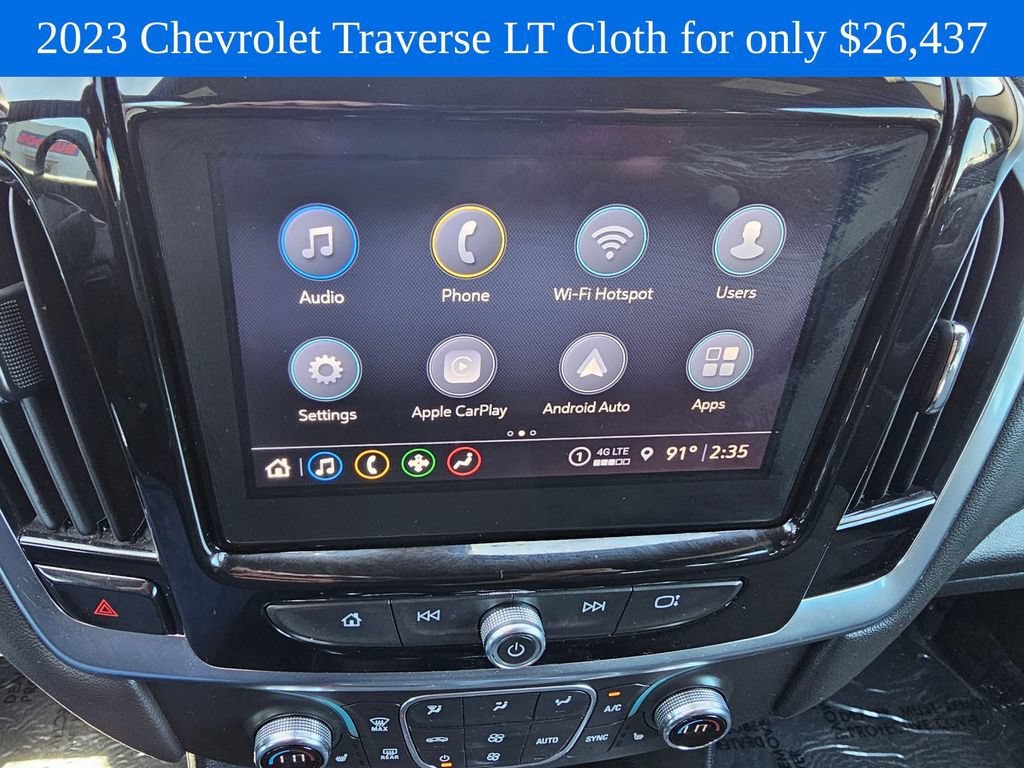 Used 2023 Mosaic Black Metallic Chevrolet LT Cloth image 29