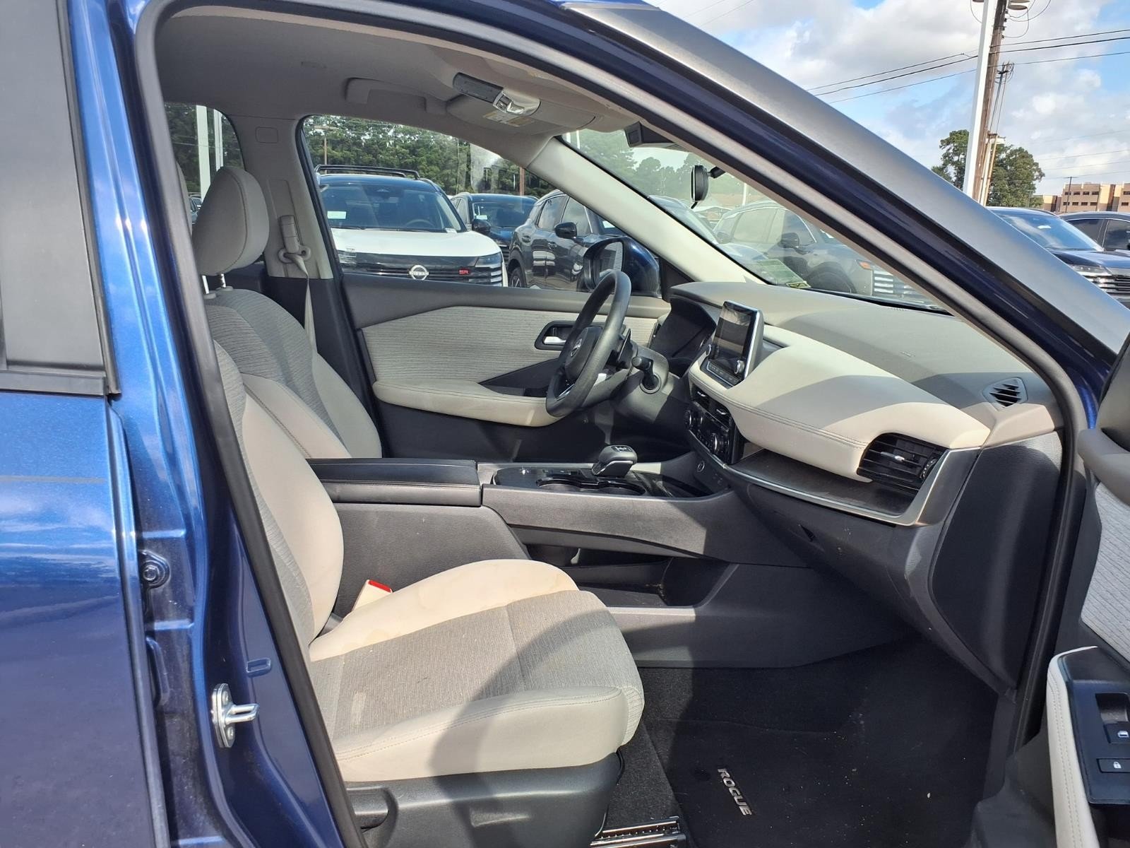 2022 Nissan Rogue SV Blue at Robbins Nissan
