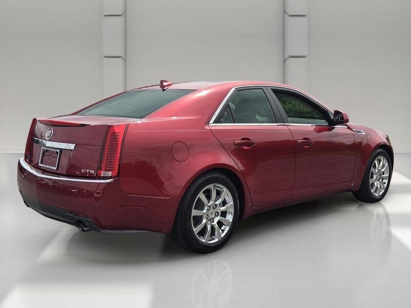 Used 2009 Crystal Red Tint CADILLAC 4DR SDN RWD W/1SA image 5
