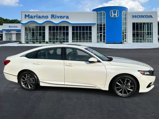 Certified Used 2022 Platinum White Pearl Honda EX-L image 4