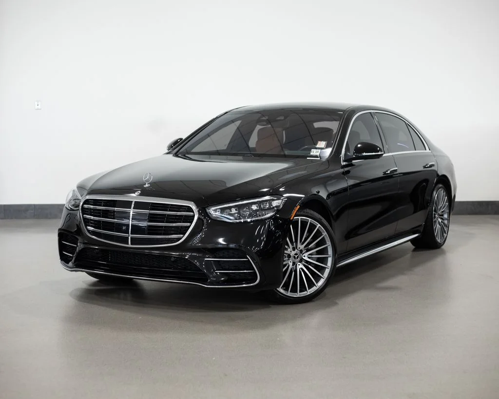 Certified Used 2023 Black Mercedes-Benz S 580 image 1