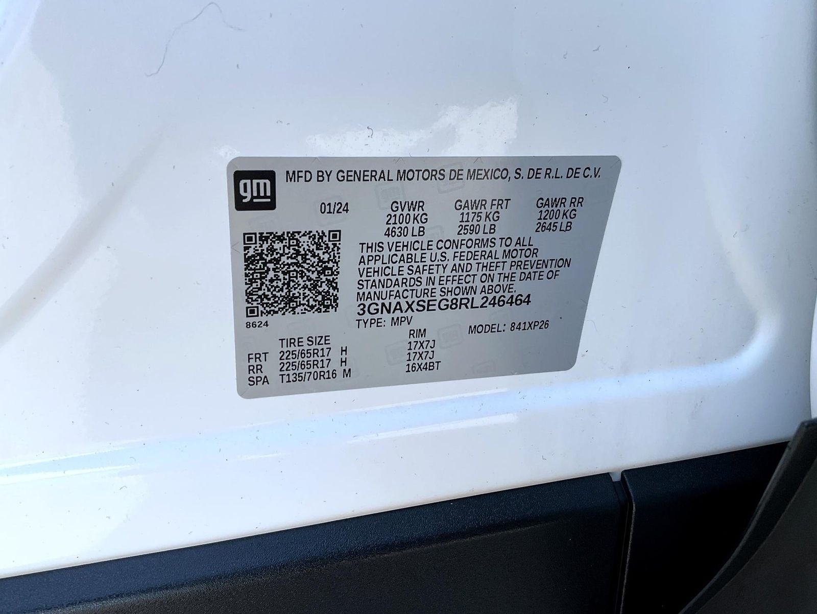 Used 2024 White Chevrolet LS image 25