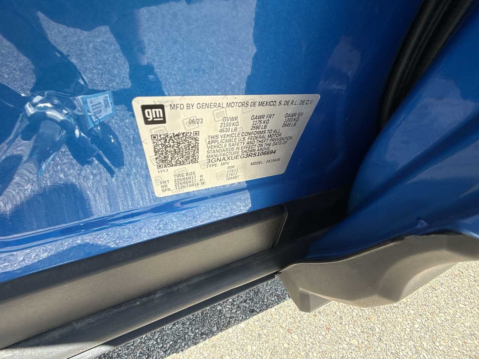 Certified Used 2024 Riptide Blue Metallic Chevrolet LT image 32
